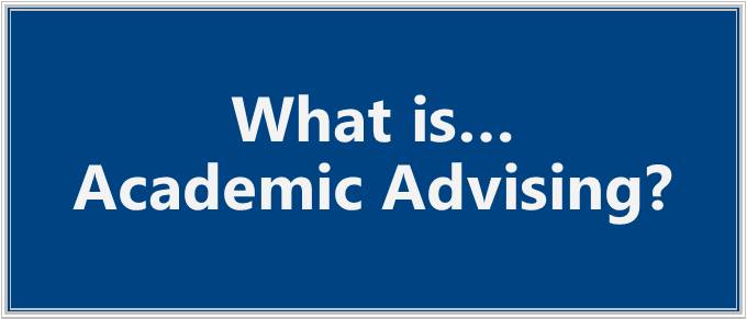 watch video about academic advising